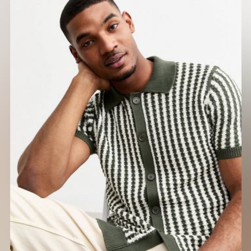 Buffalo David Bitton Casual Button Down Sweater Polo